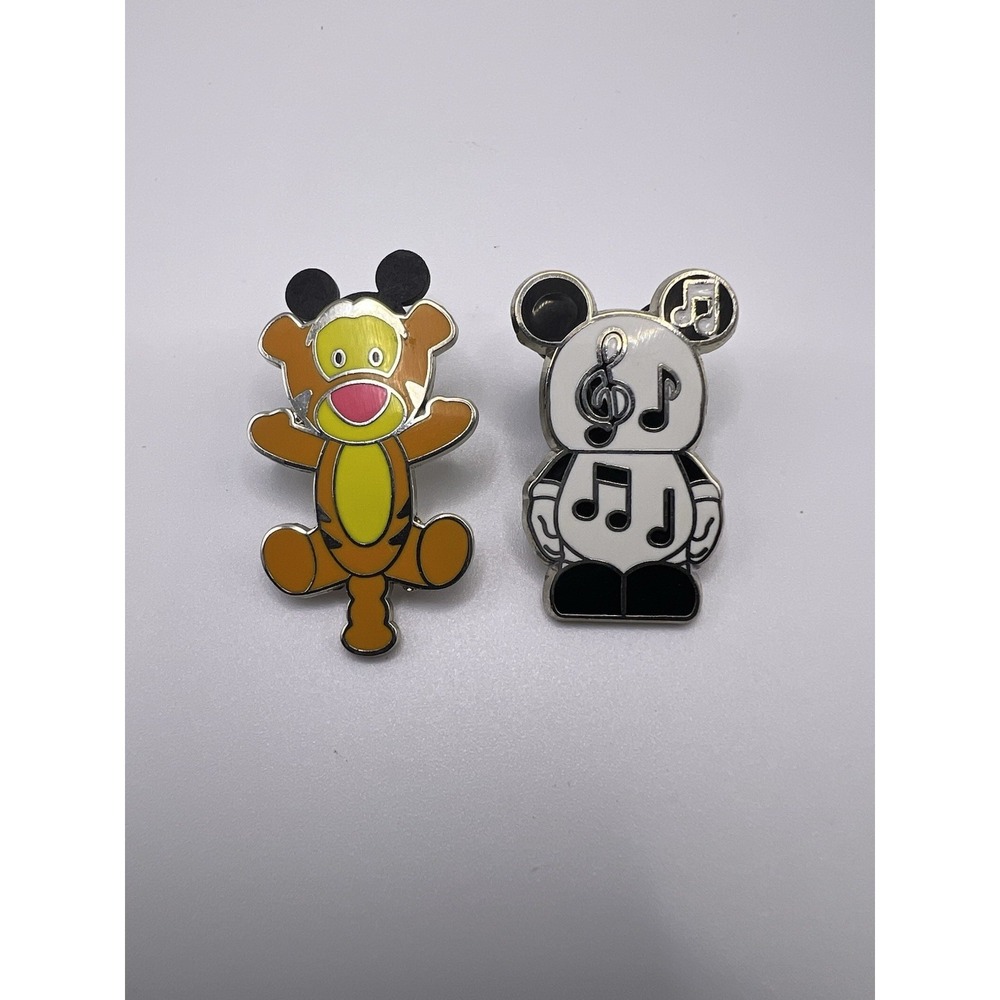 Disney Winnie The Pooh Pin and 2011 Mickey Musical Notes Pin READ!